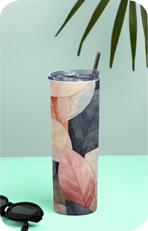 Unisex Tumbler Bottle 20 oz qikink