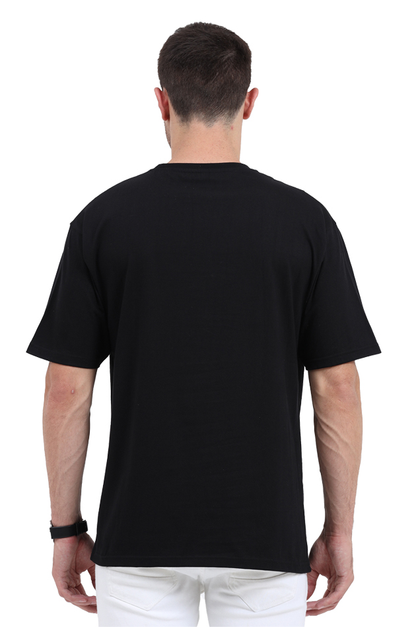 Unisex Oversized Classic T-Shirt Black Qikink