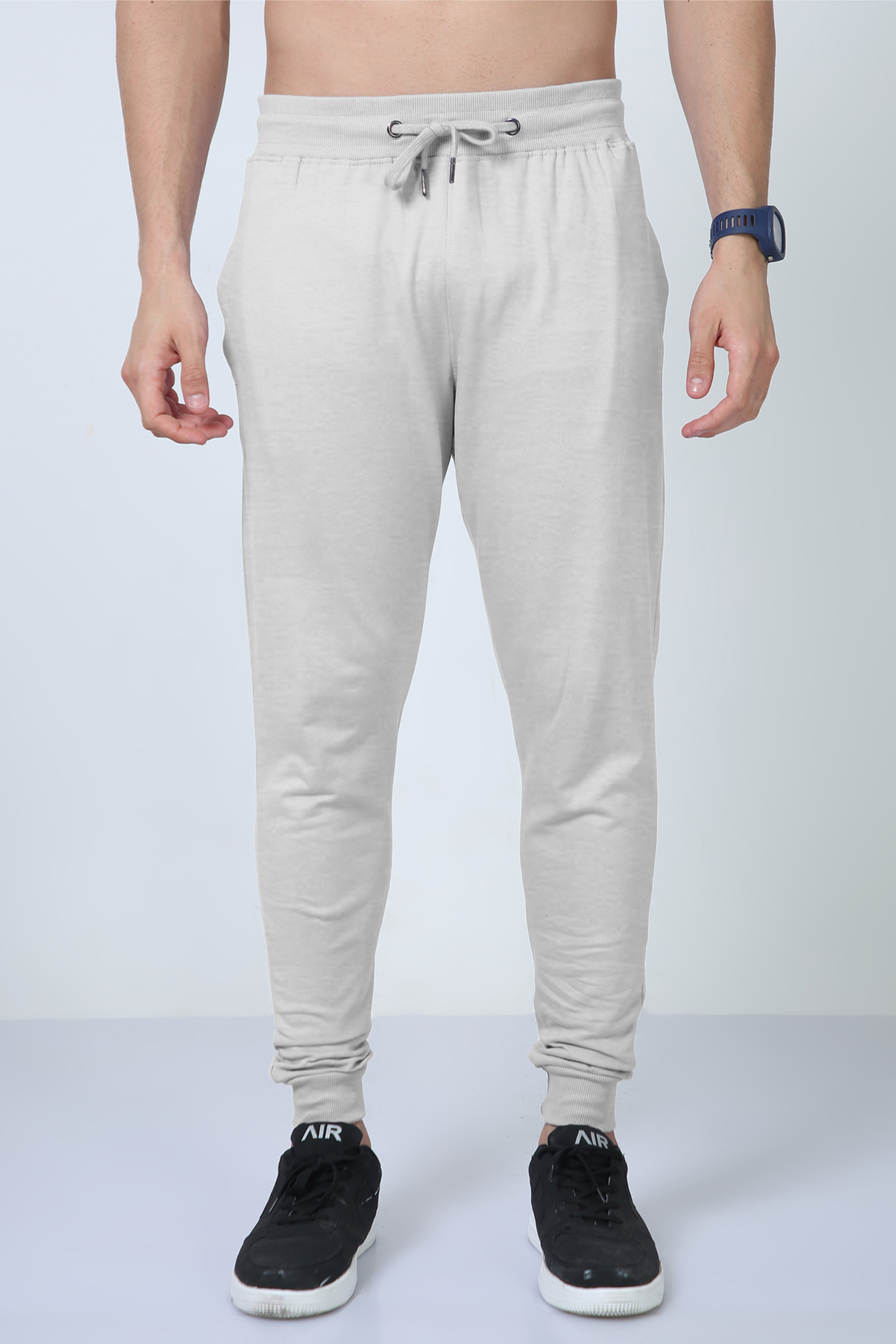 Joggers Grey Melange qikink