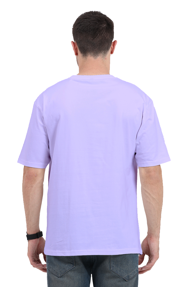 Unisex Oversized Classic T-Shirt Lavender Qikink