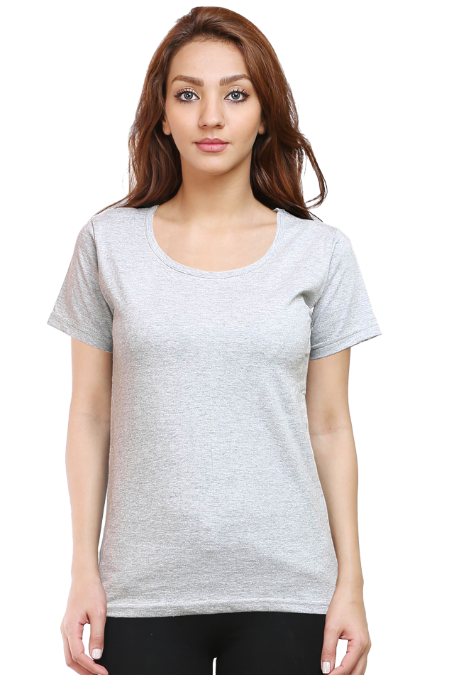 Female Round Neck Half Sleeve Classic qikink