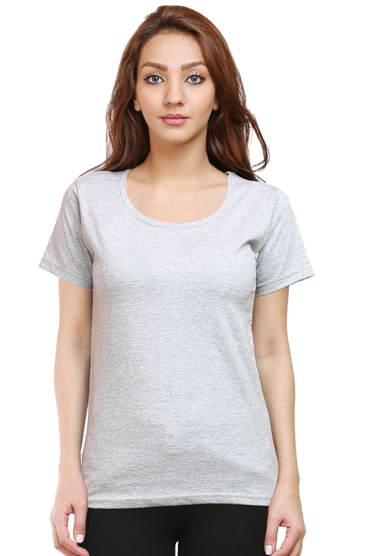 Female Round Neck Half Sleeve Classic qikink